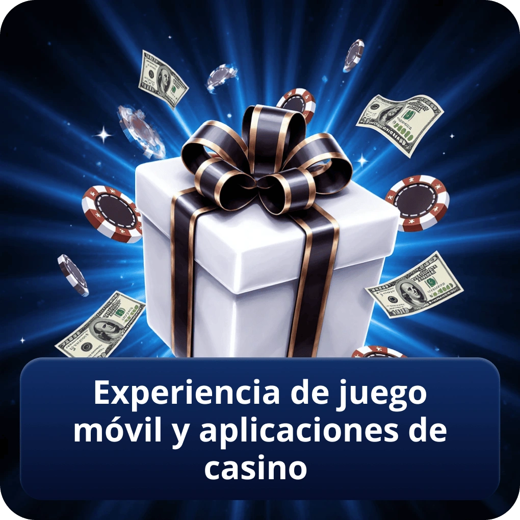 Experiencia de juego móvil y aplicaciones de casino