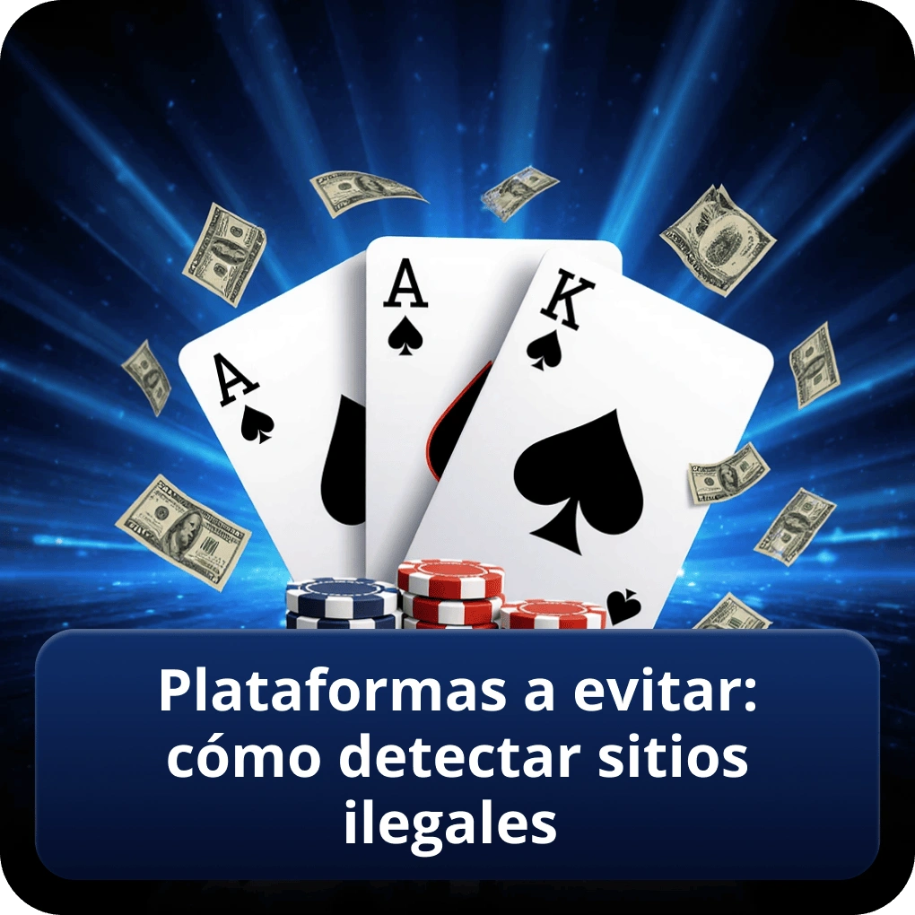 Plataformas a evitar: cómo detectar sitios ilegales
