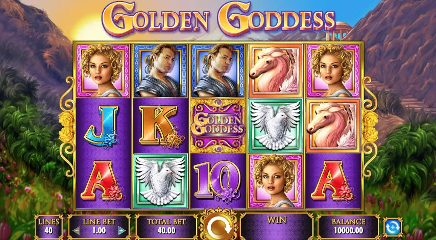 olden Goddess tragaperras símbolos