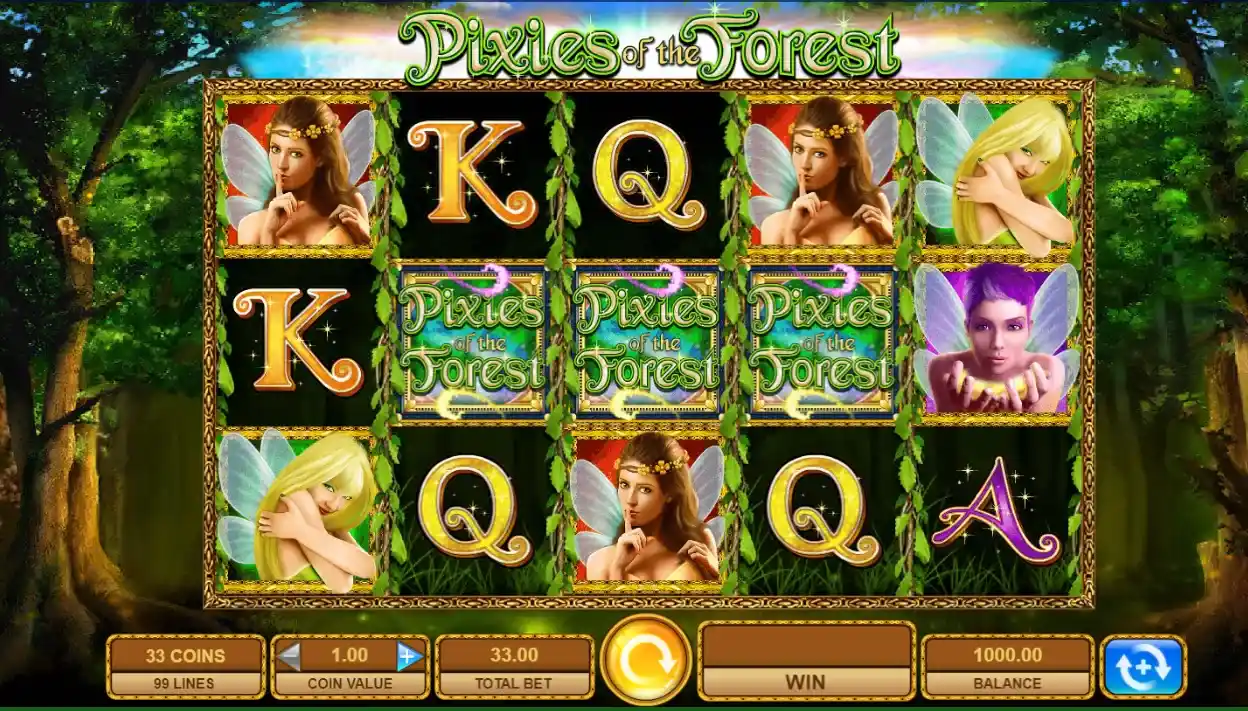 pixies of the forest tablero
