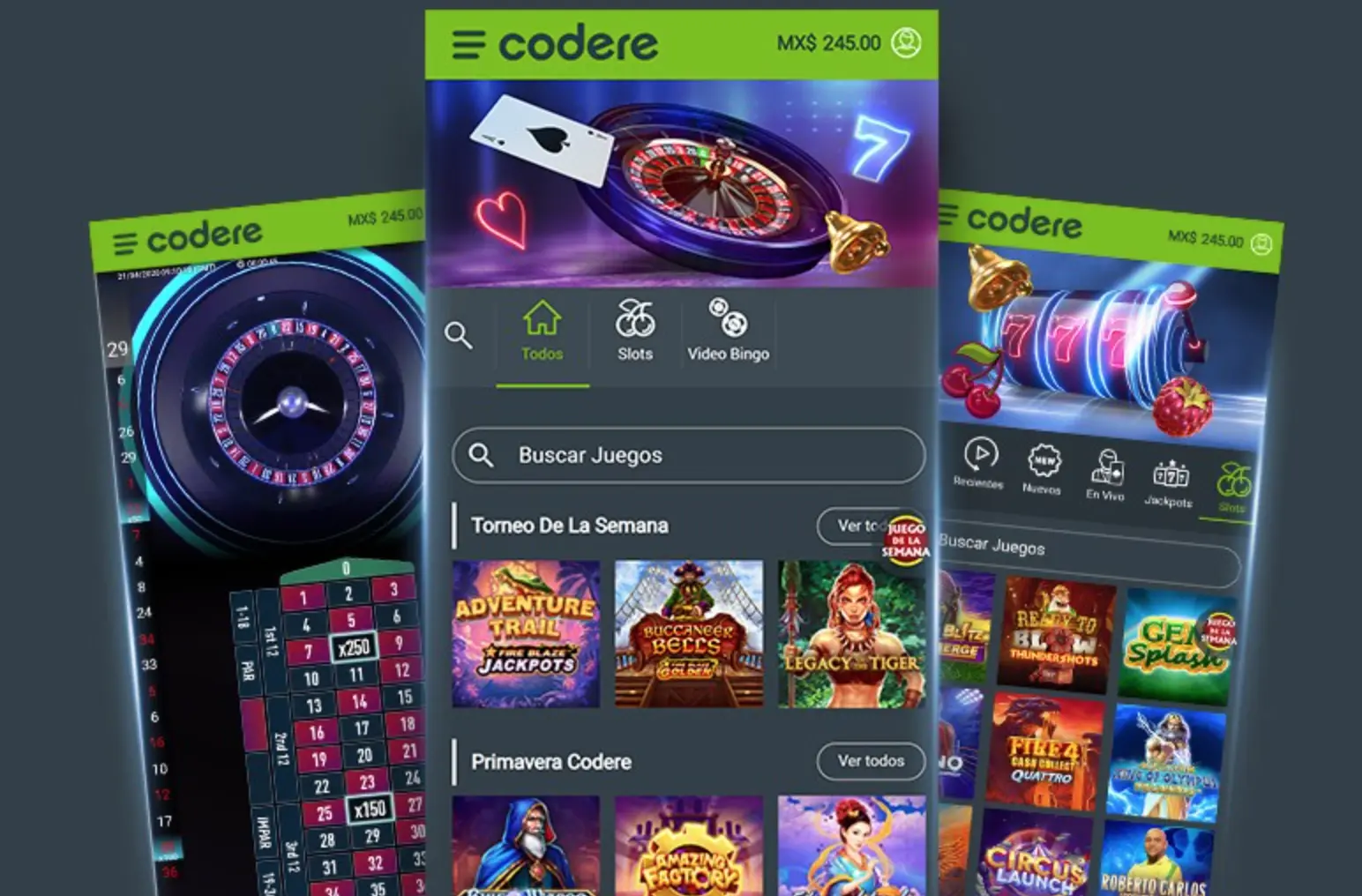 Codere android Codere y app de Android
