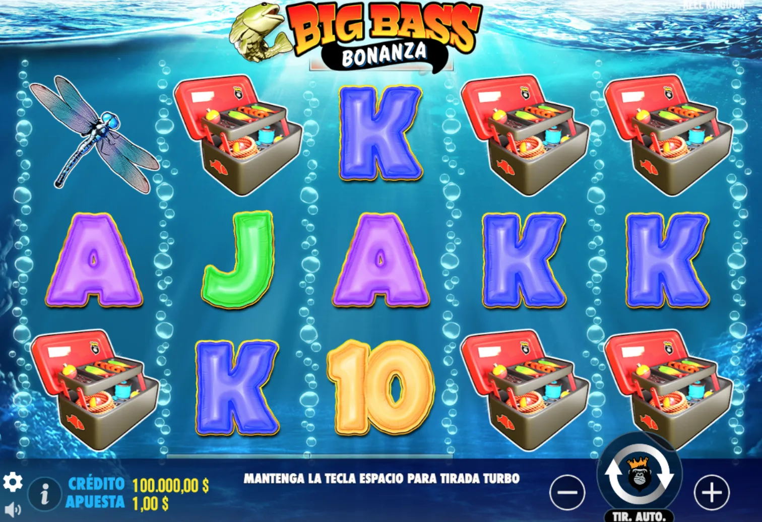Big Bass Bonanza Pantalla de Big Bass Bonanza