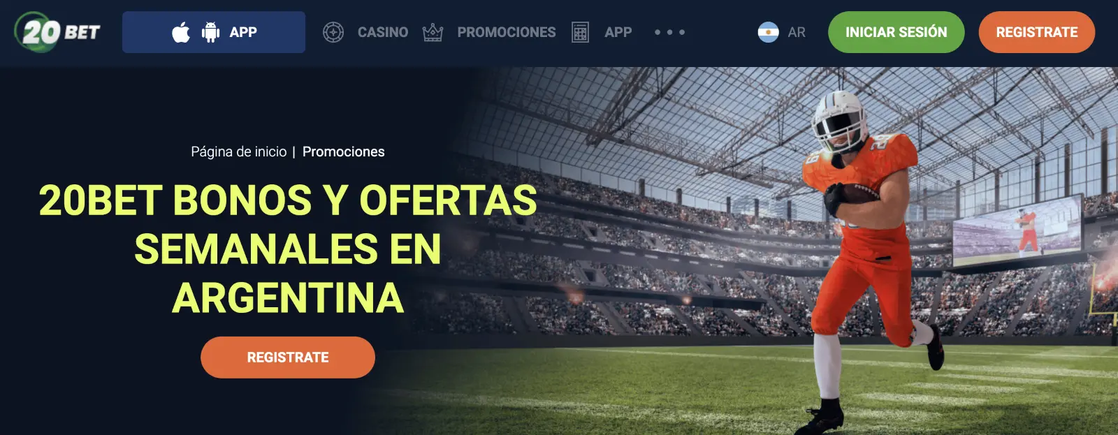 Bonos en 20bet Argentina Bonos 20bet